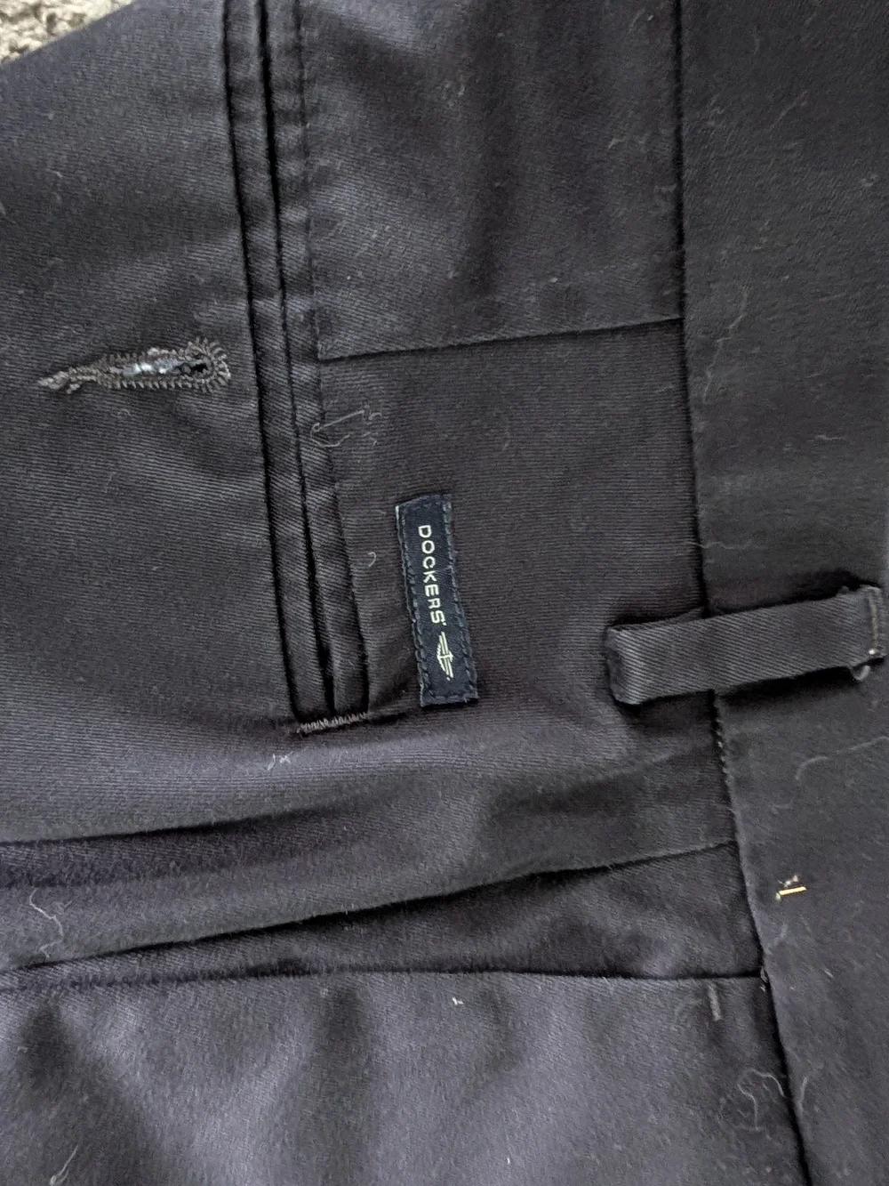 Nwot Men's Navy Chino Khaki Pants 33x30